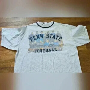 Vintage 1992 Penn State Nittany Lions Single Stitched Graphic Tee